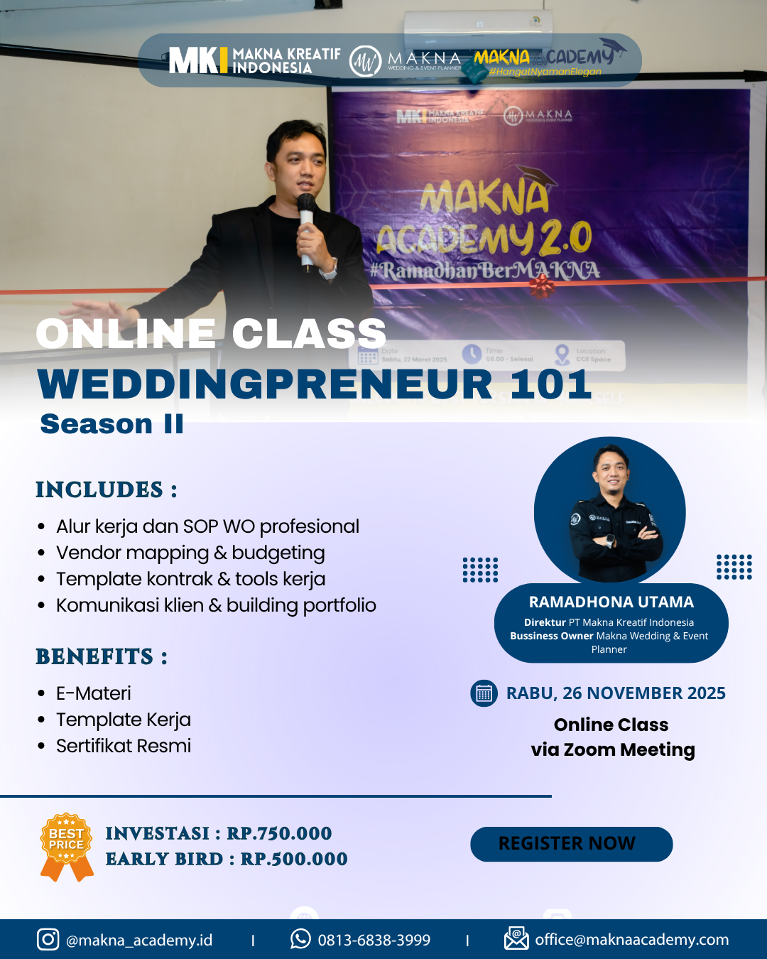 Weddingpreneur 101 Season II